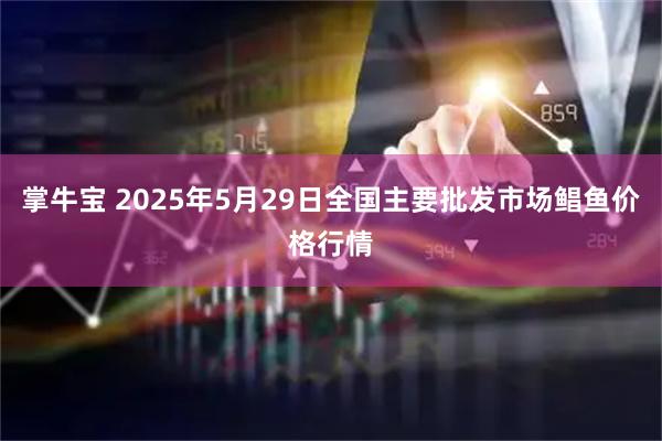 掌牛宝 2025年5月29日全国主要批发市场鲳鱼价格行情