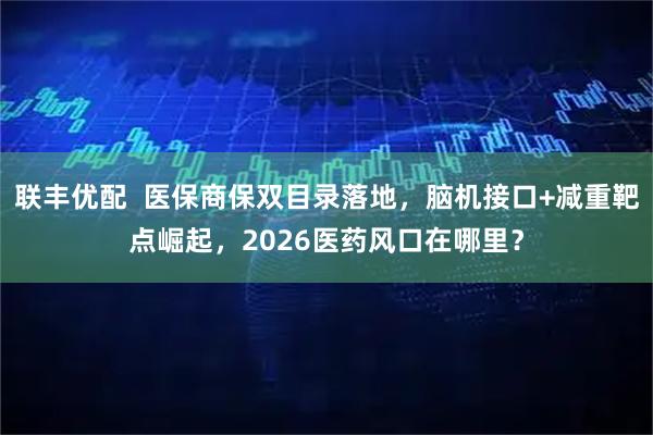 联丰优配  医保商保双目录落地，脑机接口+减重靶点崛起，2026医药风口在哪里？